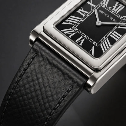 Relógio Masculino Specht & Söhne DuoVista BlackGreen Reversível - detalhe da pulseira