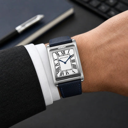 Relógio Masculino Specht & Söhne DuoVista WhiteBlack Reversível - composição lifestyle executiva