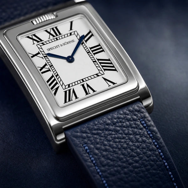 Relógio Masculino Specht & Söhne DuoVista WhiteBlack Reversível - detalhe da pulseira