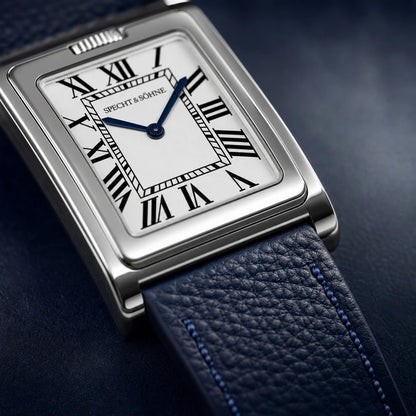 Relógio Masculino Specht & Söhne DuoVista WhiteBlack Reversível - detalhe da pulseira