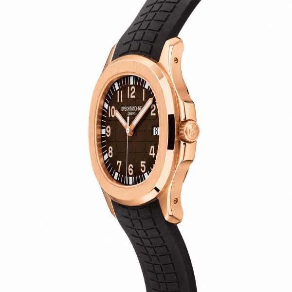 relógios masculinos elegantes Specht & Söhne Geneve - traseira com mecanismo aparente