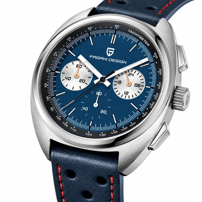 relogio pagani design pd-1782 Stradale Pagani Design Azul Pulseira de Couro - Composicao do produto