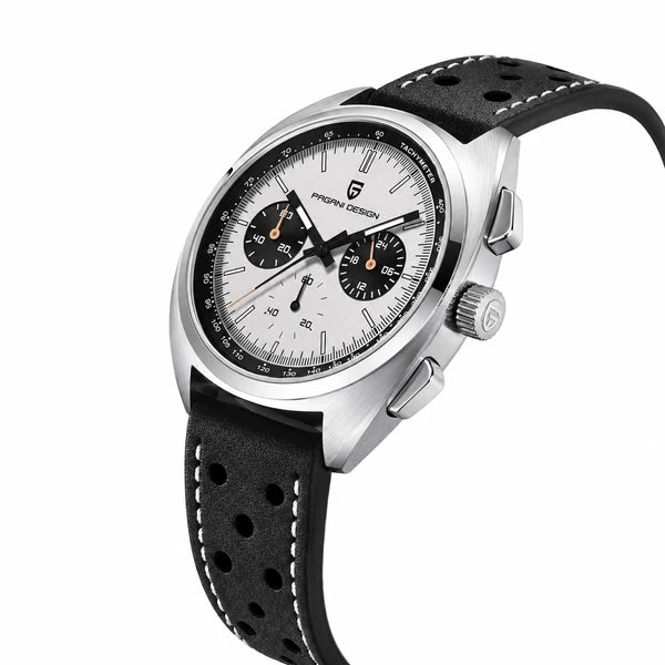 relogio pagani design pd-1782 Stradale Pagani Design Branco Pulseira de Couro - Composicao do produto