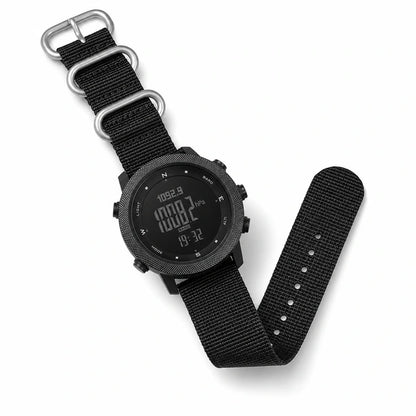 relogio esportivo masculino Apache North Edge Preto - pulseira aberta
