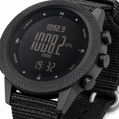 relogio masculino preto Apache North Edge Preto - macro do display