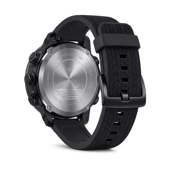 relogio digital masculino Hornet North Edge Yellow - traseira do relogio