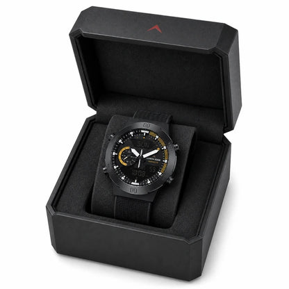 relogio com cronometro Hornet North Edge Yellow - na caixa