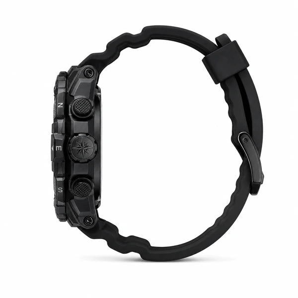 relogio Photon North Edge Preto - perfil lateral