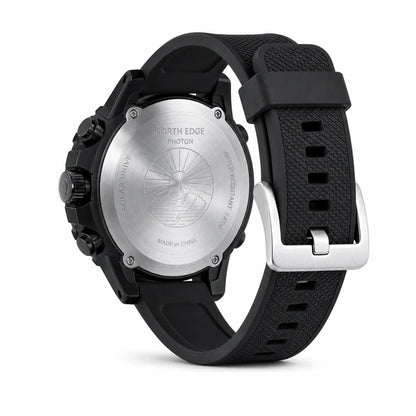 relogio masculino preto Photon North Edge Preto - traseira do relogio