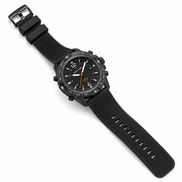 relogio esportivo masculino Photon North Edge Preto - pulseira aberta