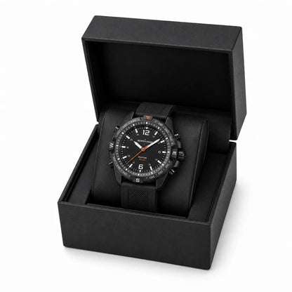 relogio masculino na caixa Photon North Edge Preto - embalagem de presente