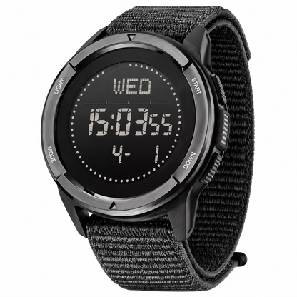 relógio masculino preto North Edge Alps Preto - funções esportivas