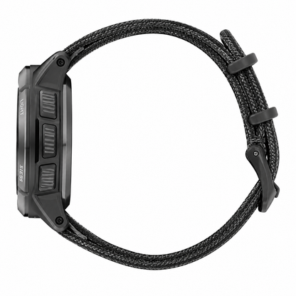 relógio outdoor masculino North Edge Alps Preto - traseira do relógio