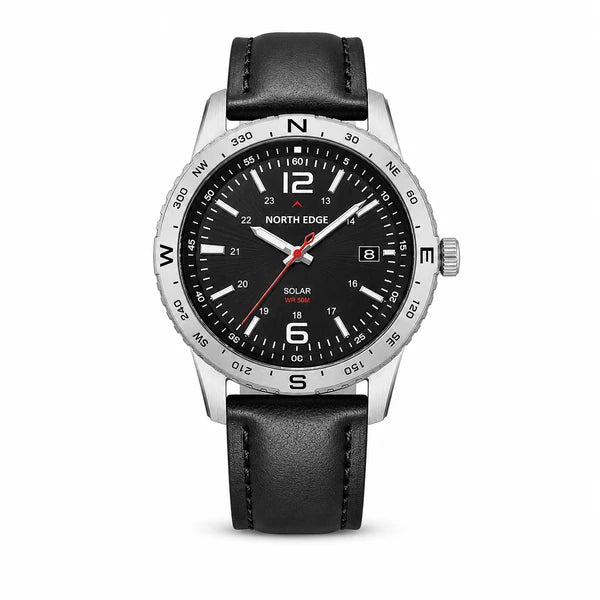 relogio militar masculino Solar North Edge Preto - foto principal