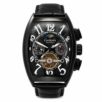relógio masculino preto Caseno Zeitmeister - foto principal